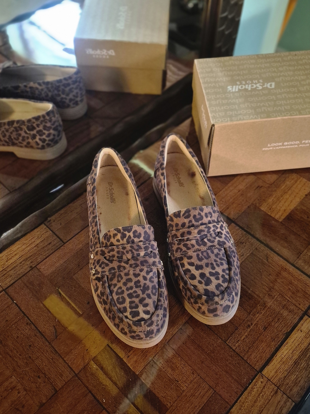 Dr. Scholl's Leopard Print Loafers